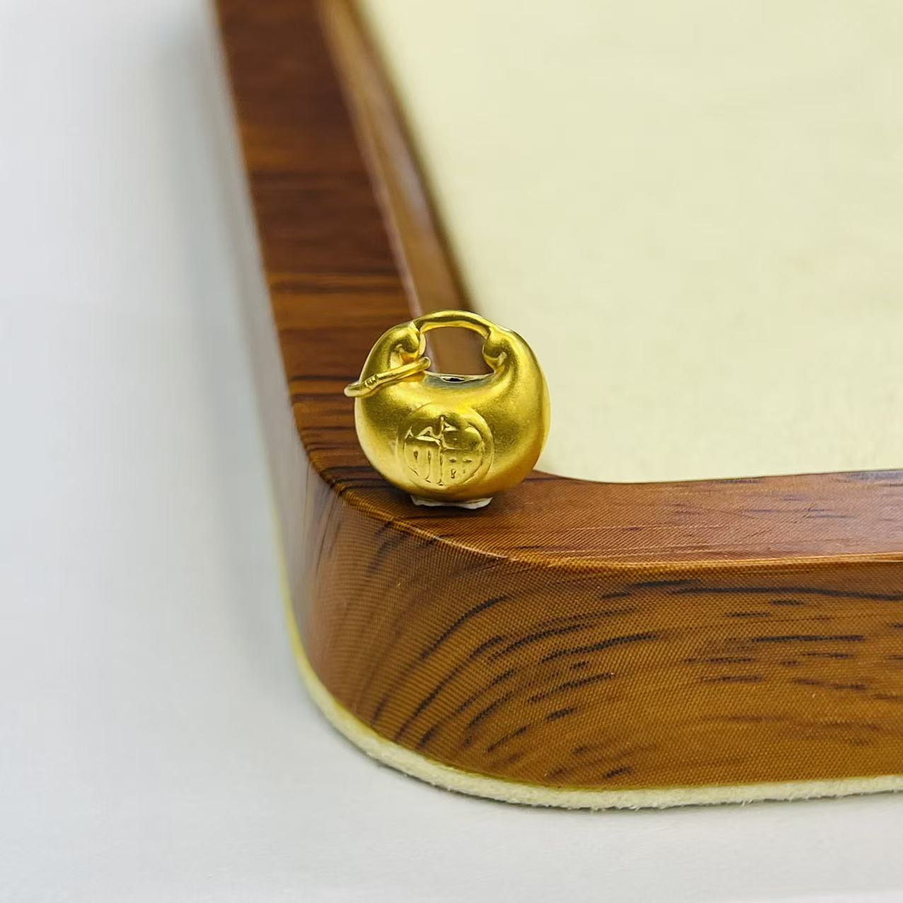 新金社黄金足金999带环小胖福DP1297-0330