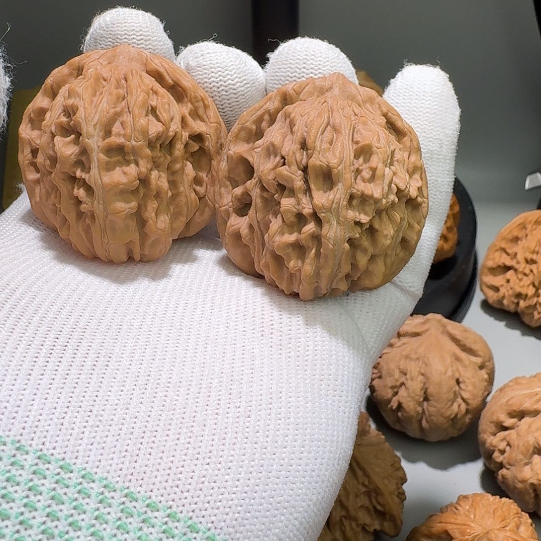 文玩核桃吊坠四座楼