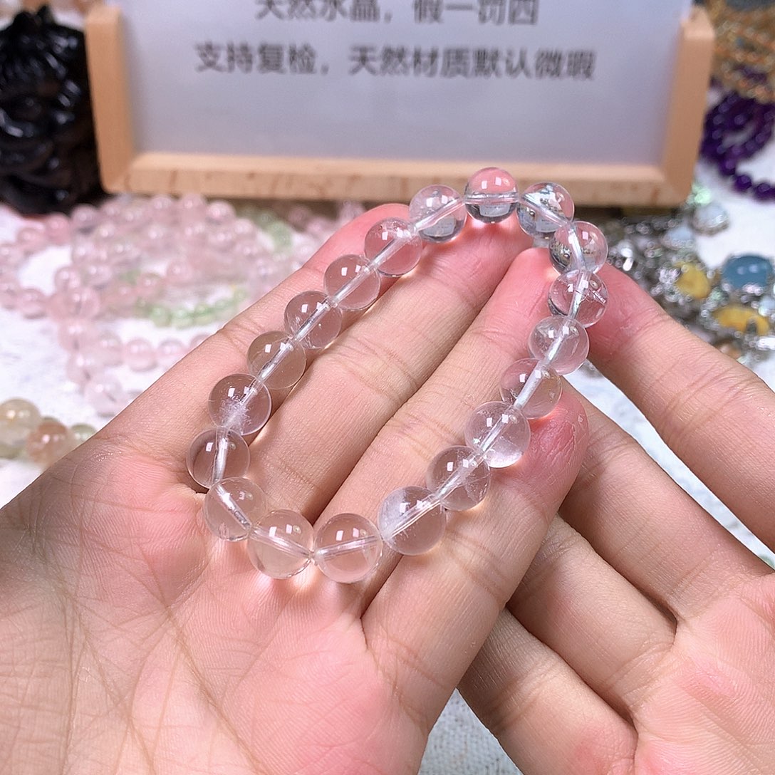 水晶手链未镶嵌天然