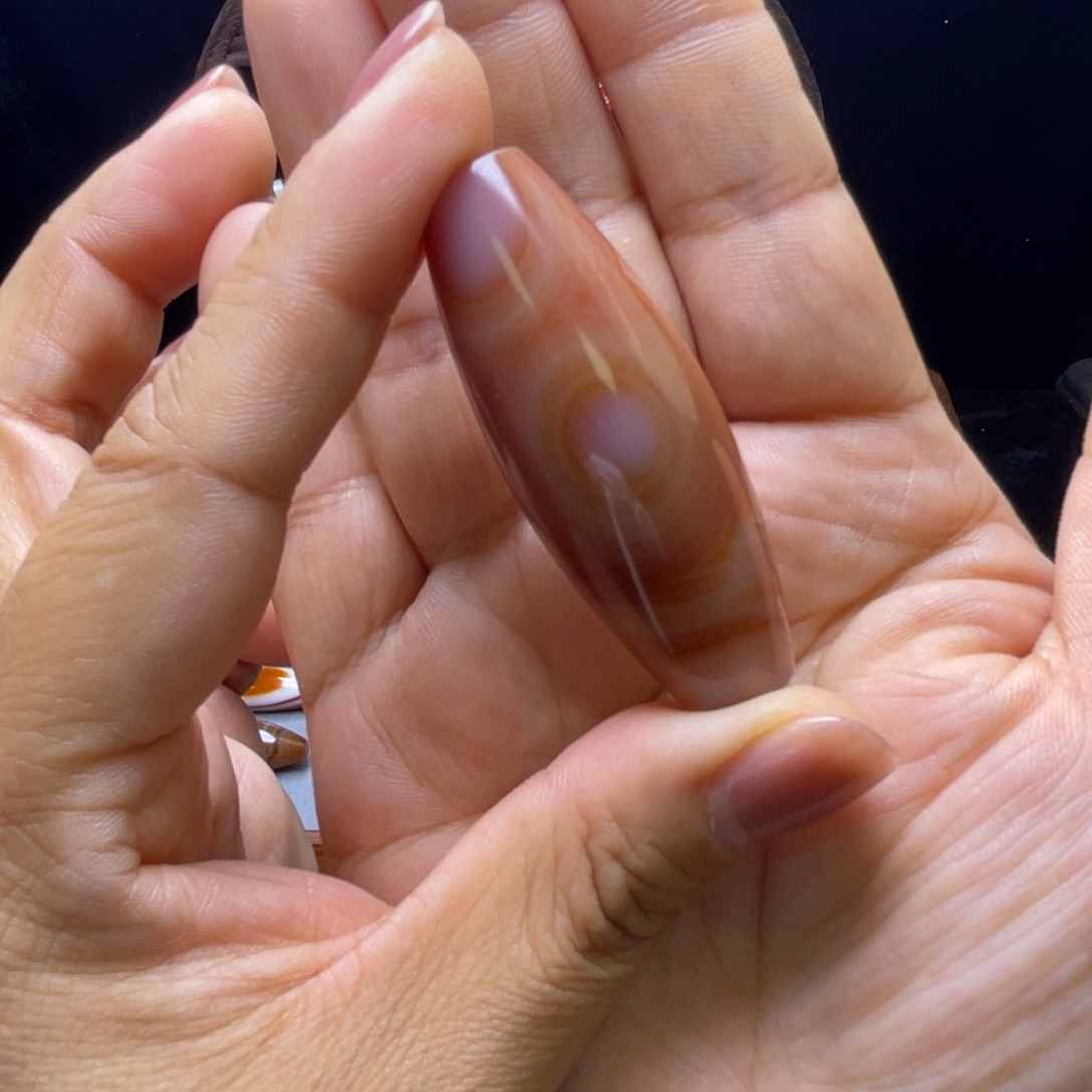 海***鹰玛瑙/玉髓未镶嵌颈饰