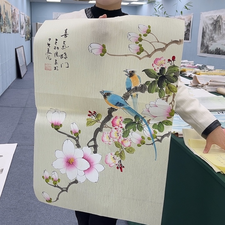 国画纯手绘国画作品批发！