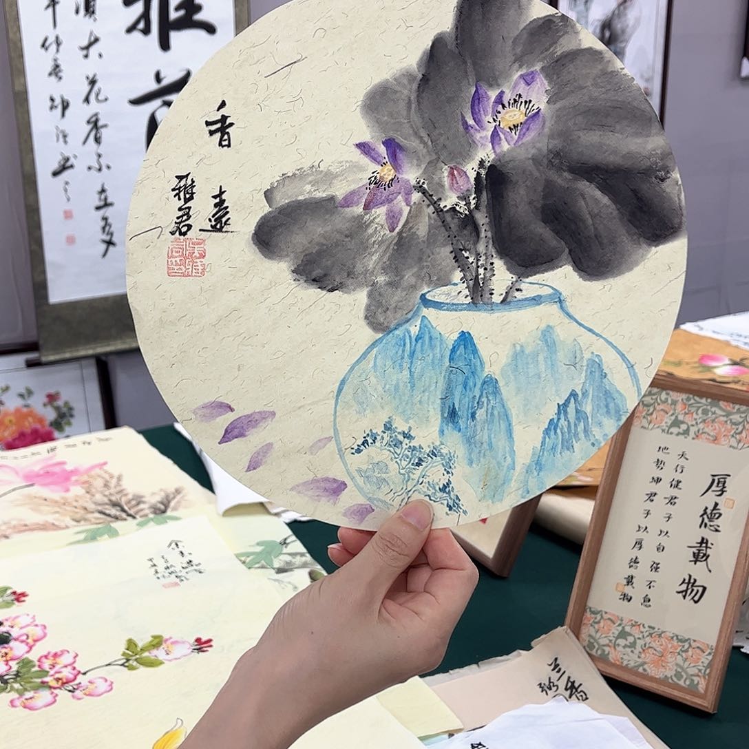 国画宣纸国画纯手绘作品