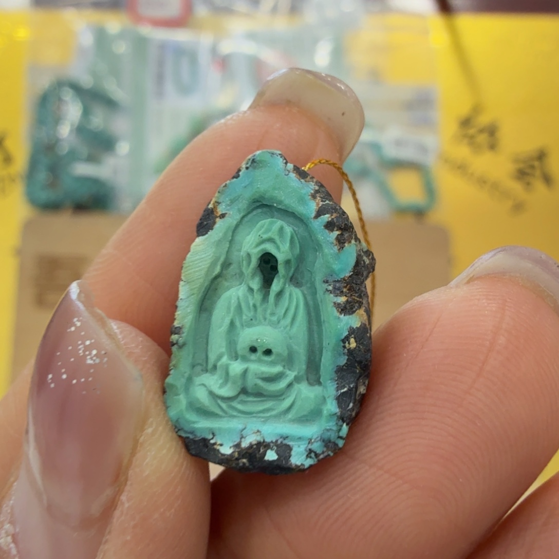 绿松石未镶嵌珠宝奇石