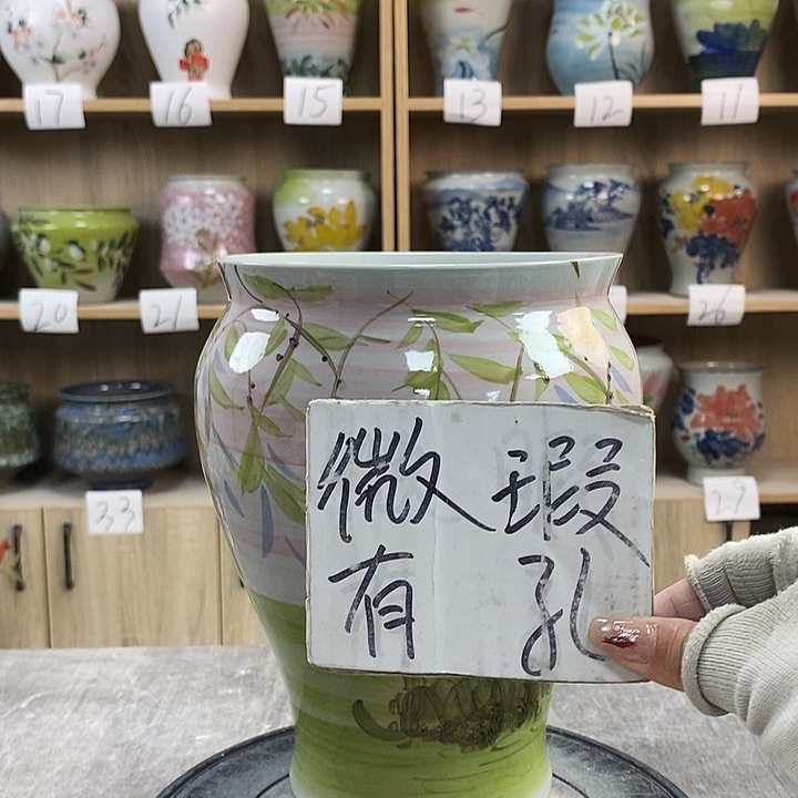 缸13xc景德镇陶瓷花盆