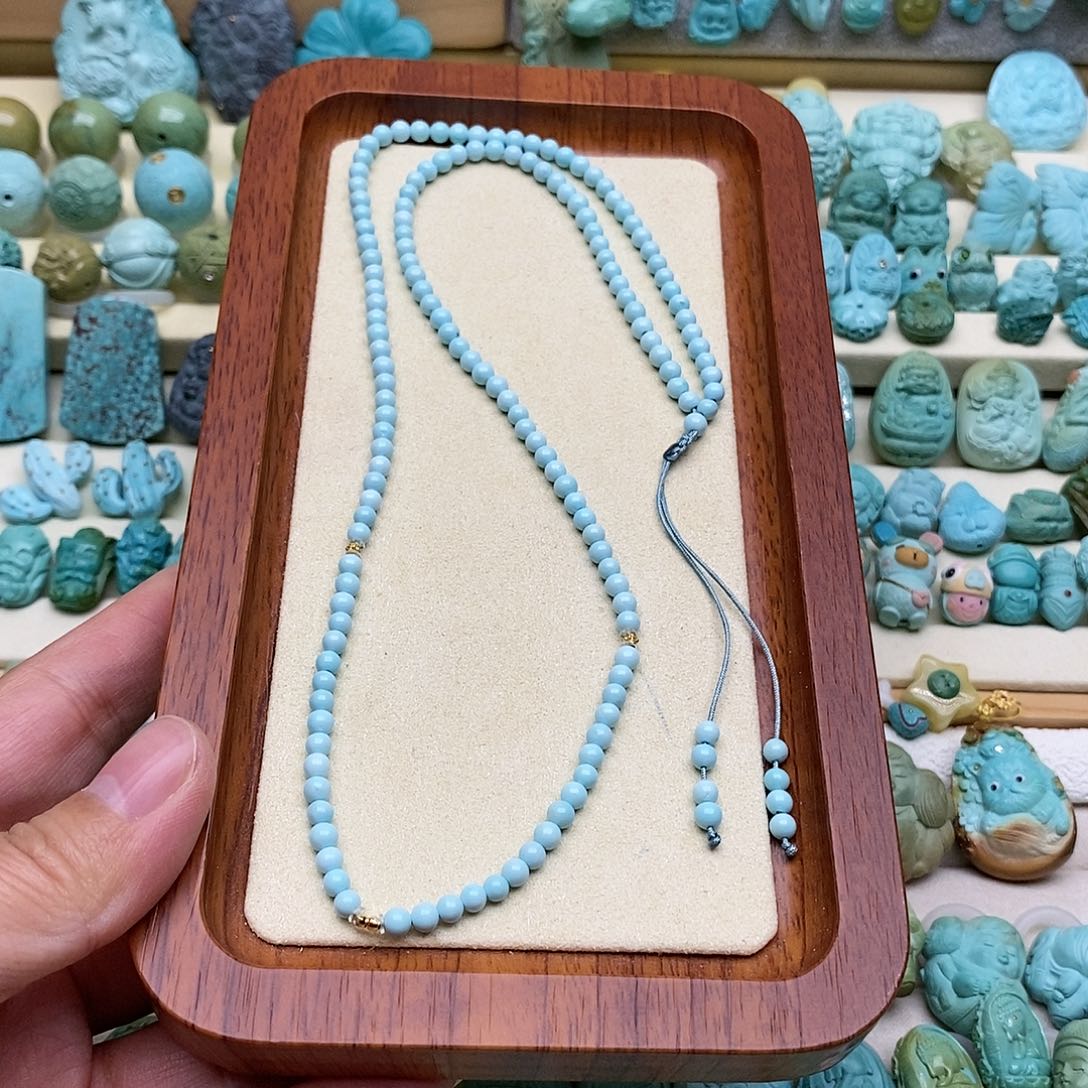 未镶嵌绿松石珠宝奇石