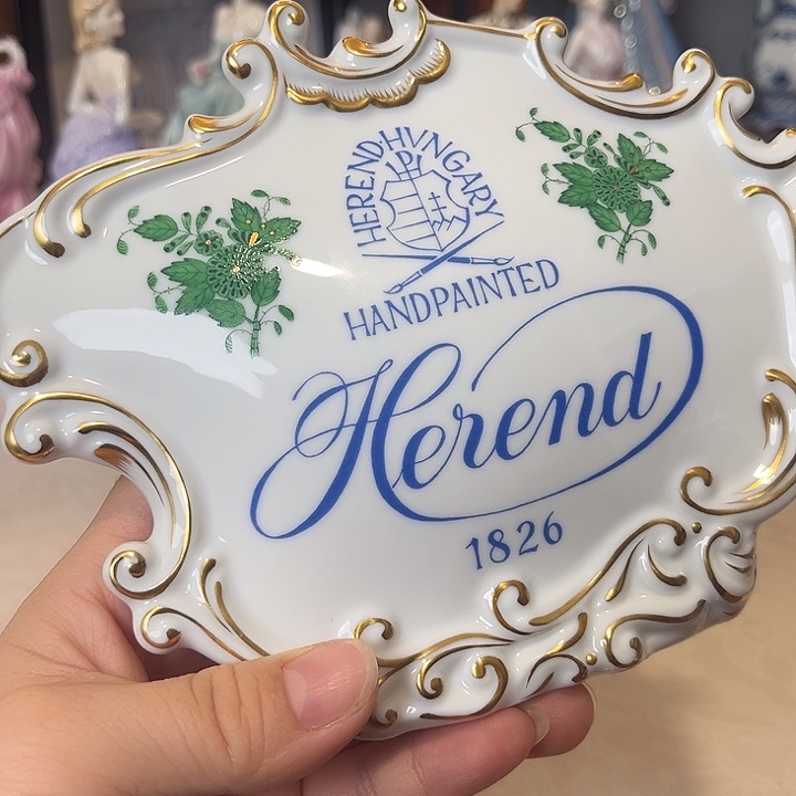 杯欧洲中古瓷器摆件