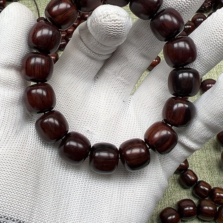 木海南红降1314超一档黑金玉化料