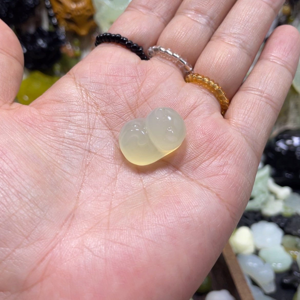 【闪购商品】岫玉颈饰未镶嵌115吊坠