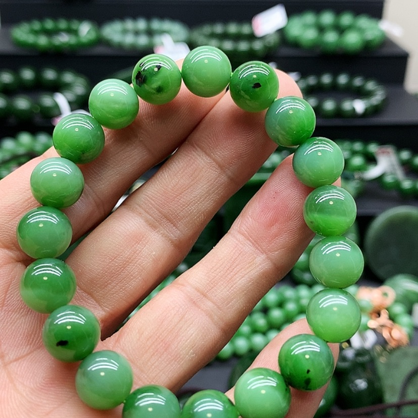 【闪购商品】和田玉（碧玉）手链未镶嵌