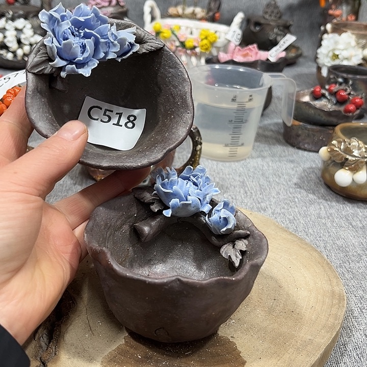 垚焱阁柴烧茶器分享