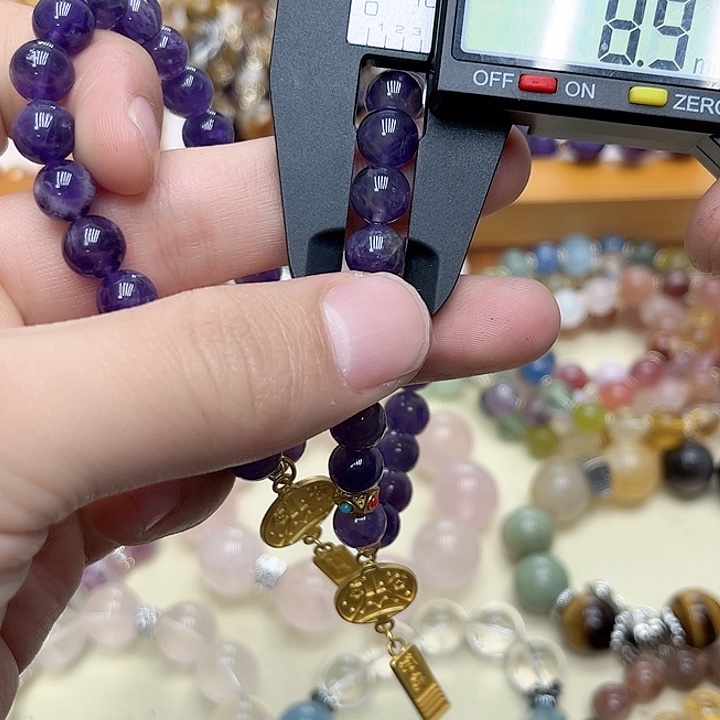 水晶手链未镶嵌乌拉圭8