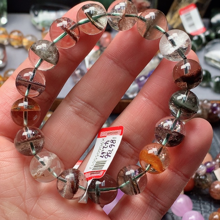 水晶手串未镶嵌天然