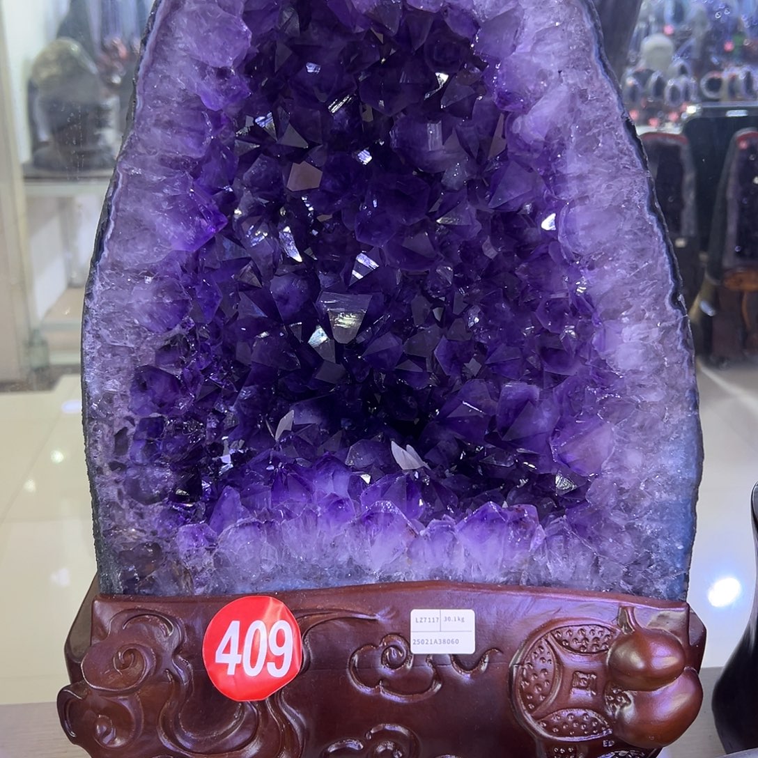 未镶嵌大型摆件（非配饰）紫晶