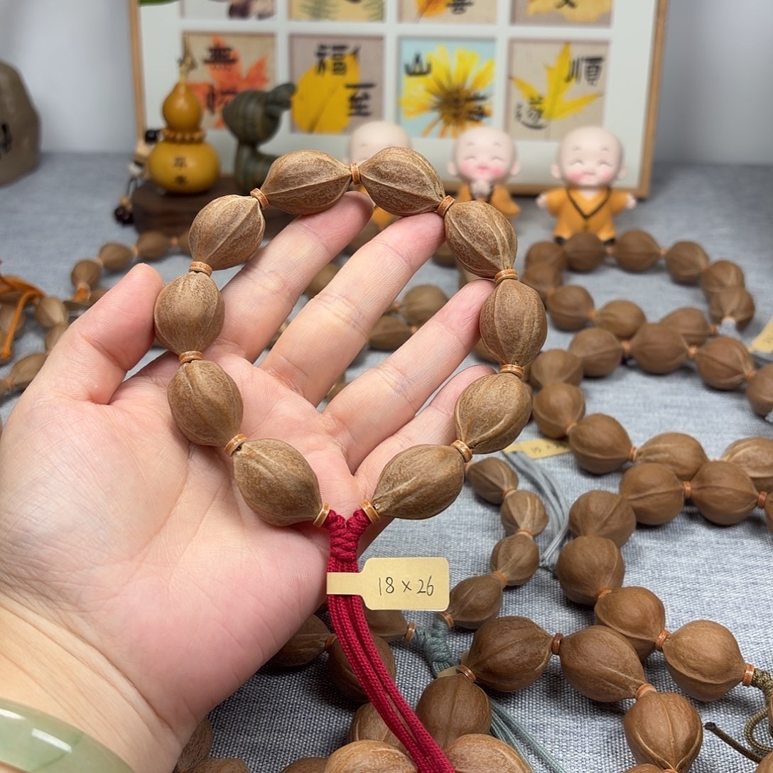 辛***️手串橄榄核梅林铁核18.26橄榄核