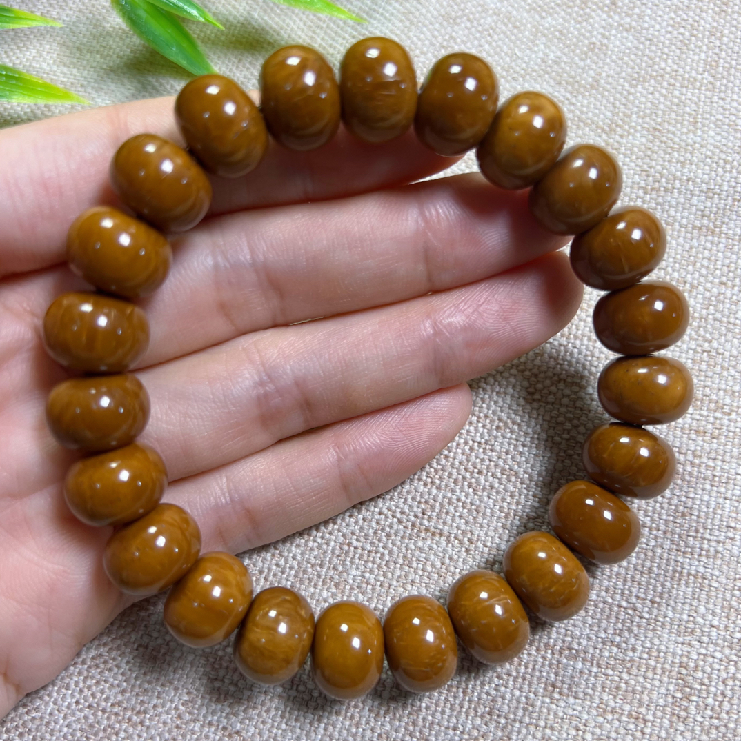 精挑库克算盘珠手串12✖️9