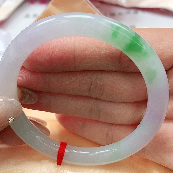 翡翠手镯未镶嵌缅甸天然A货翡翠