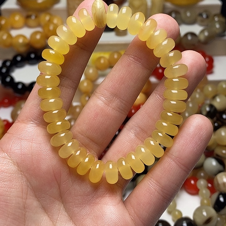 大***姐石英石纯铜手串手链