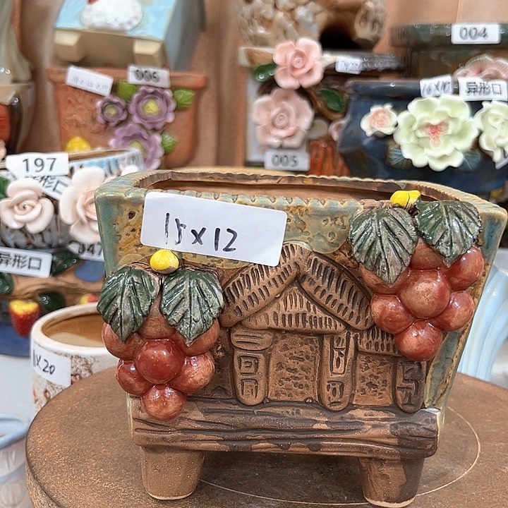 红陶粗陶花盆粗陶花盆