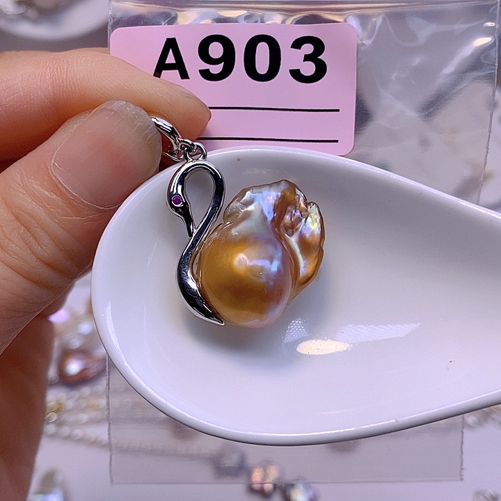 淡水珍珠未镶嵌颈饰