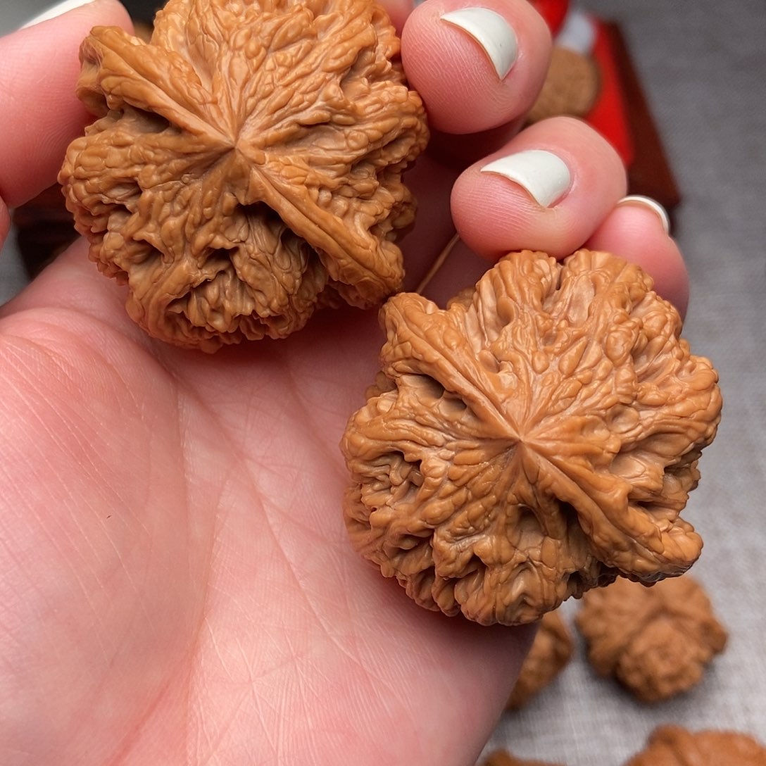 文玩核桃把件大粗筋47全品