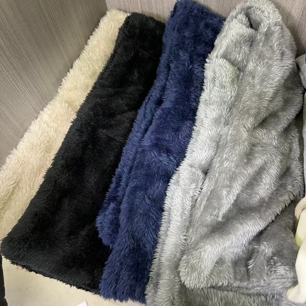 山的道！纯色舒适围巾