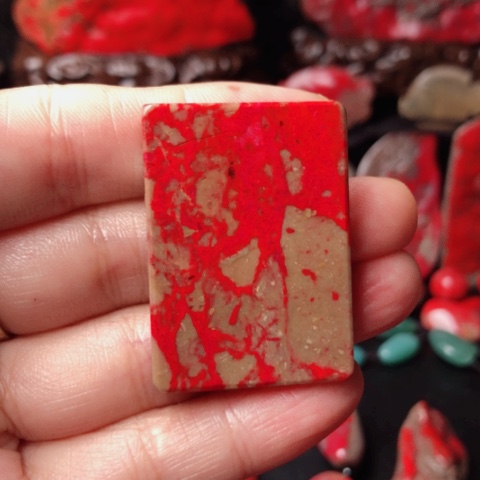 昌化鸡血石昌化鸡血石挂件