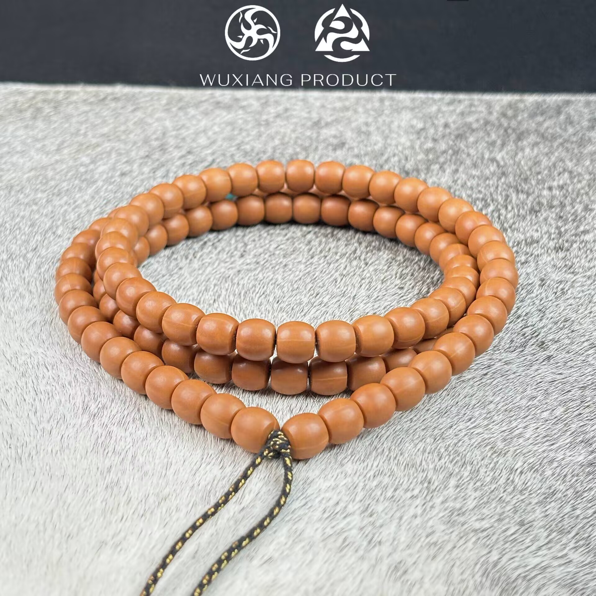 【猴头脖挂108】全品无暇原生态 猴头直切 老型脖挂108（无配饰)