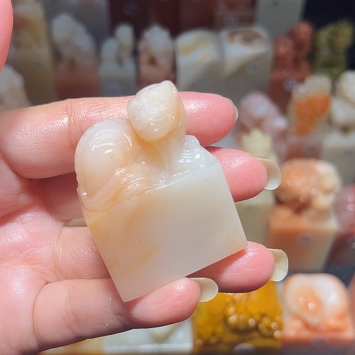 老挝石老挝保利石印章