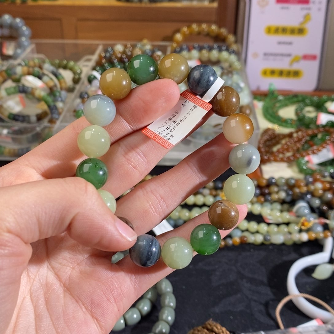 和田玉手链未镶嵌