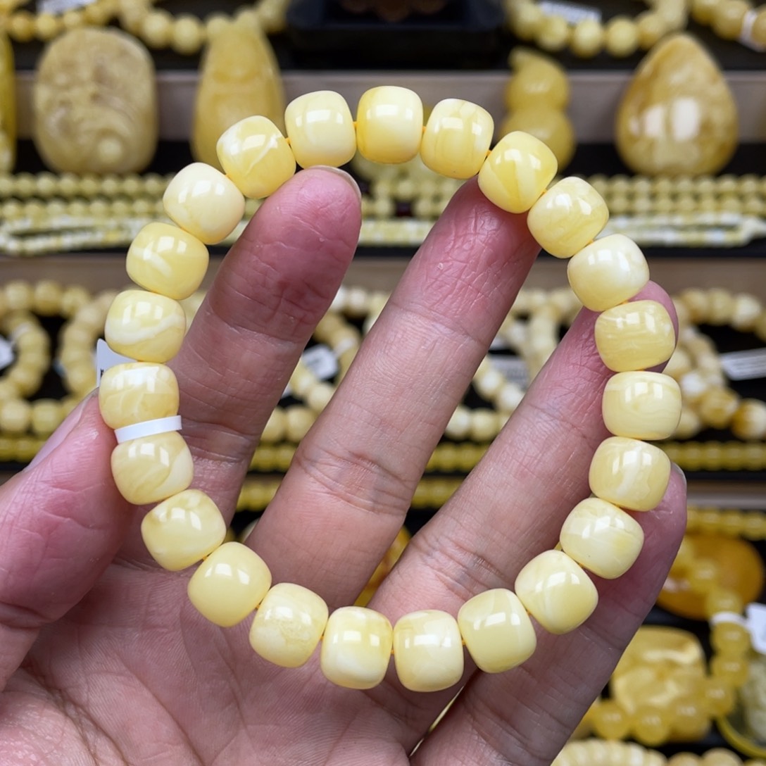 琥珀裸石未镶嵌琥珀蜜蜡