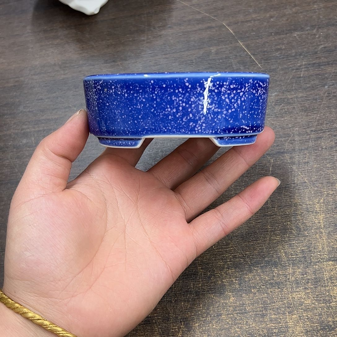 紫砂花盆735号10/8/3.5cm