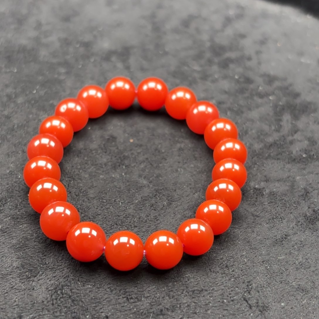 南红玛瑙手串未镶嵌贝*多