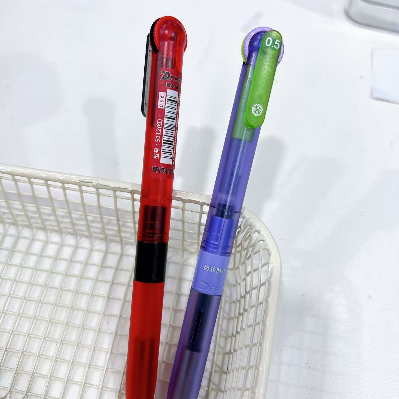 【1黑1红】F03德尔施齿轮黑墨+红墨..掉封蜡不售后