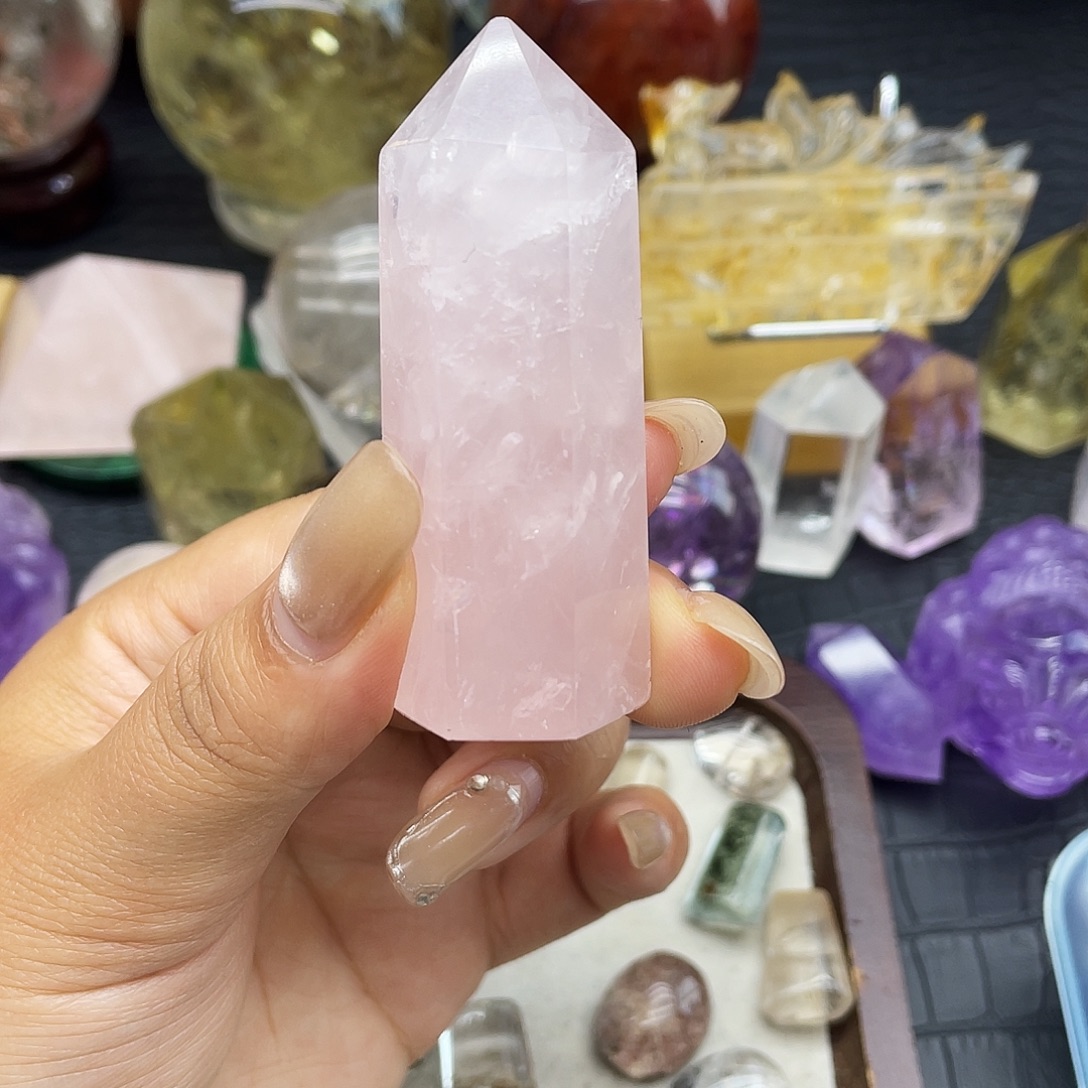 我***）水晶未镶嵌珠宝半成品26