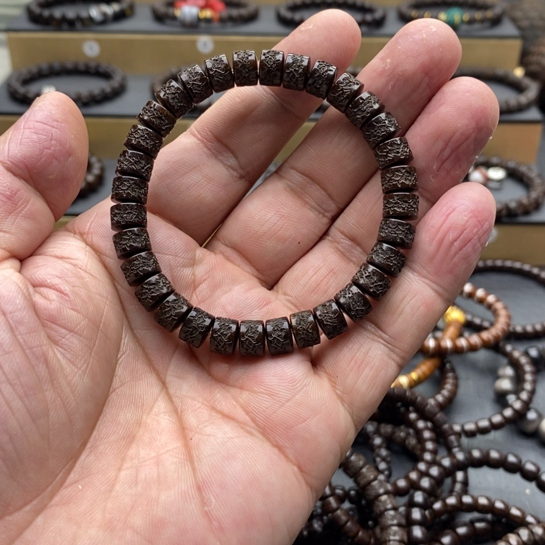 椰蒂手串原生态椰嘎8❌6