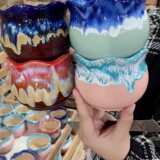 陶瓷陶瓷多肉精美花盆