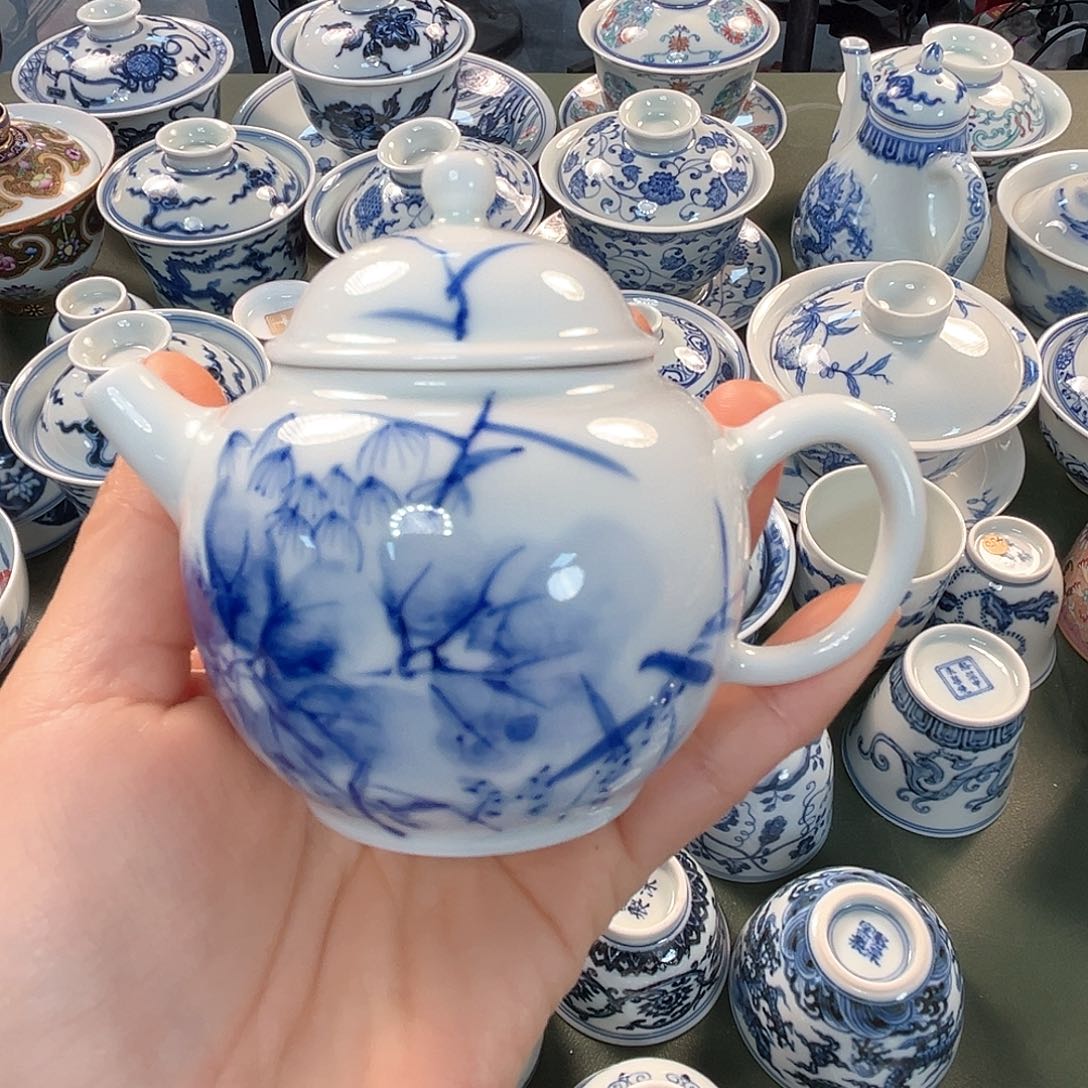 杯青花瓷器青花瓷器