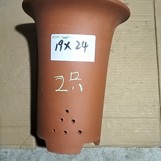 紫砂大红兰花两个