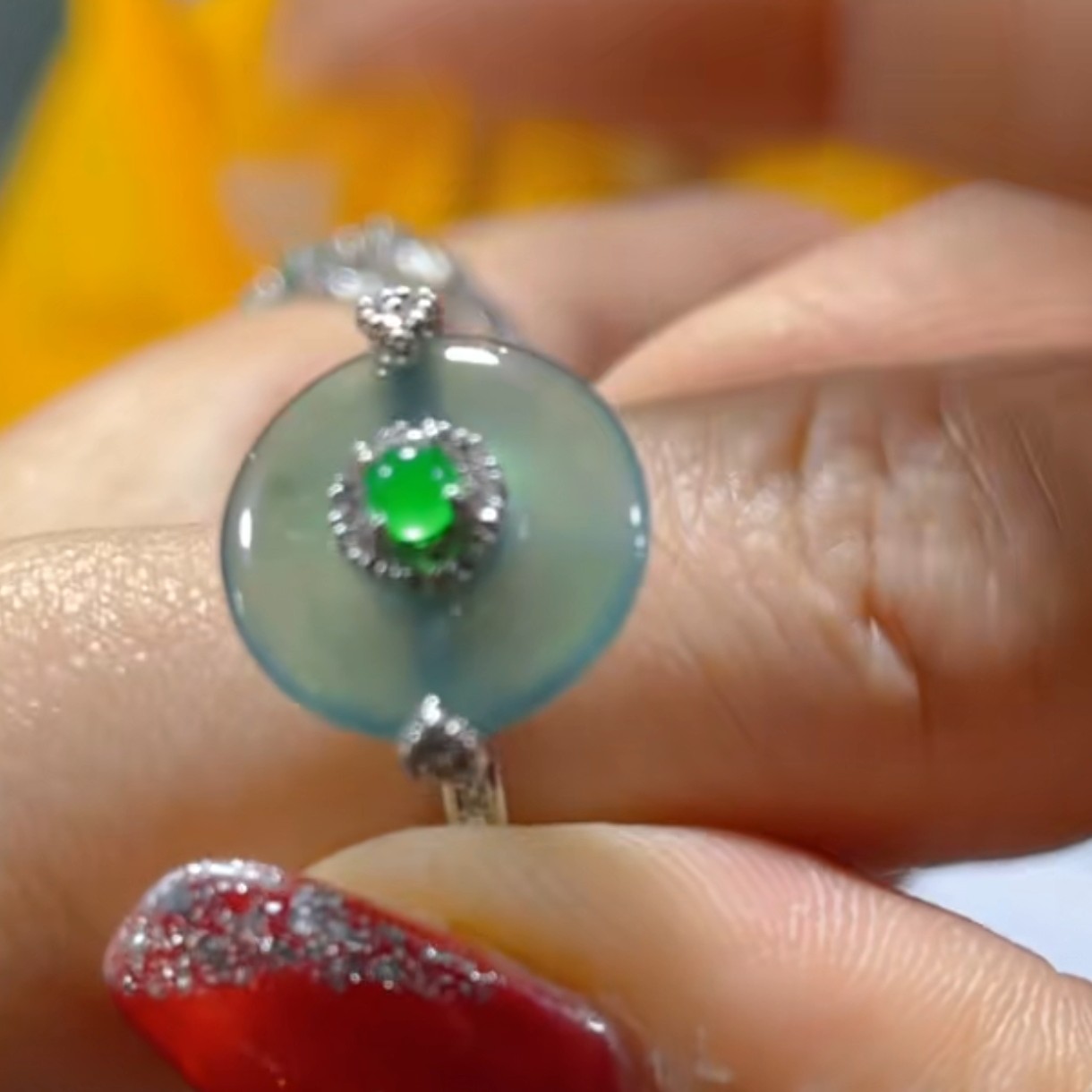 天然A货翡翠假一罚四（多样性发货拍一发一）