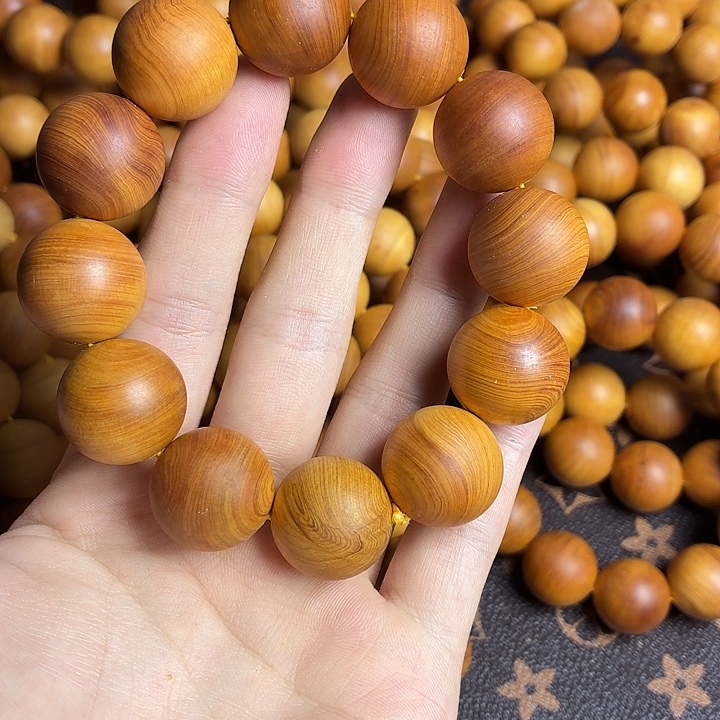 柏木（崖柏）手串/手链崖柏陈化黑油20mm