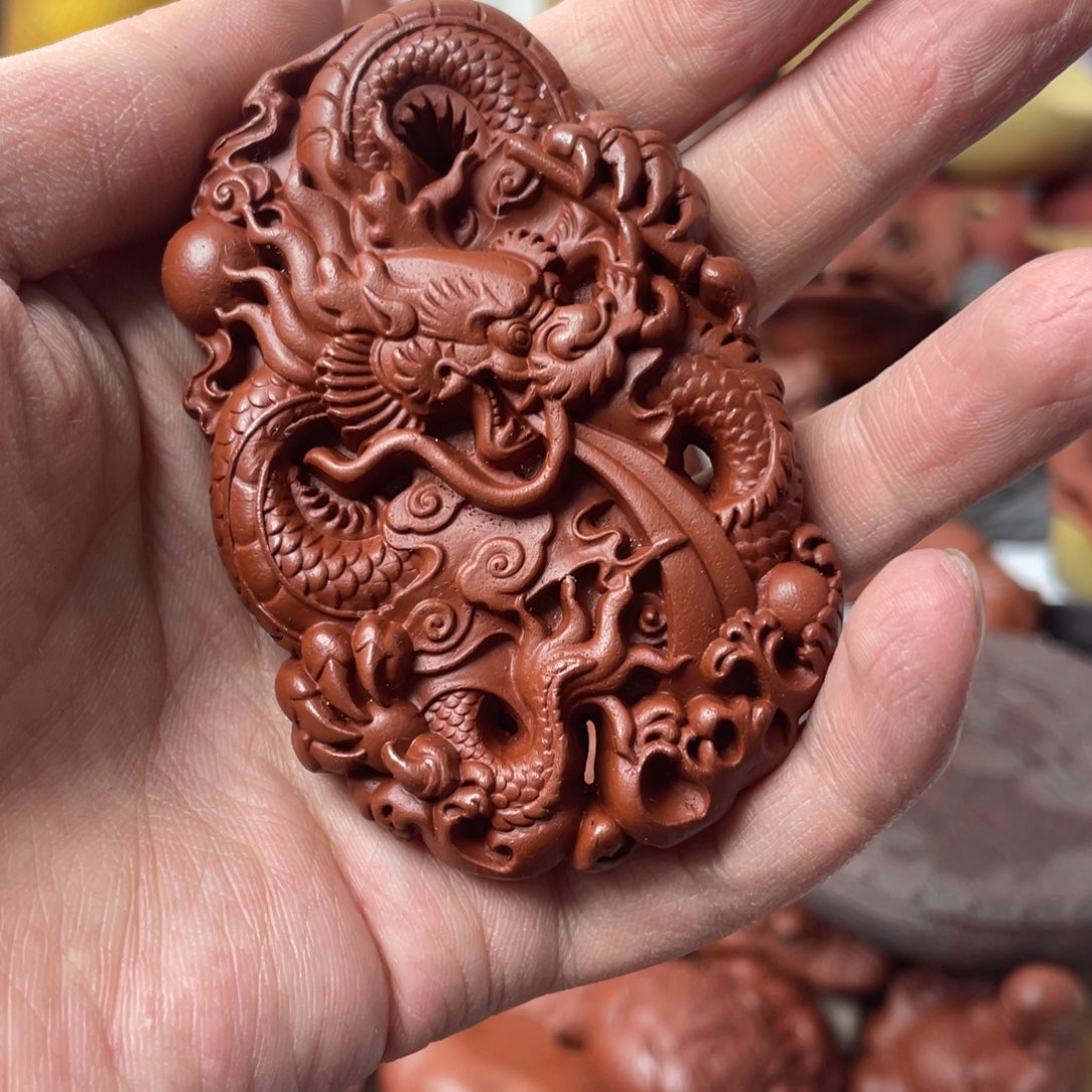 紫砂茶宠紫砂瑕疵