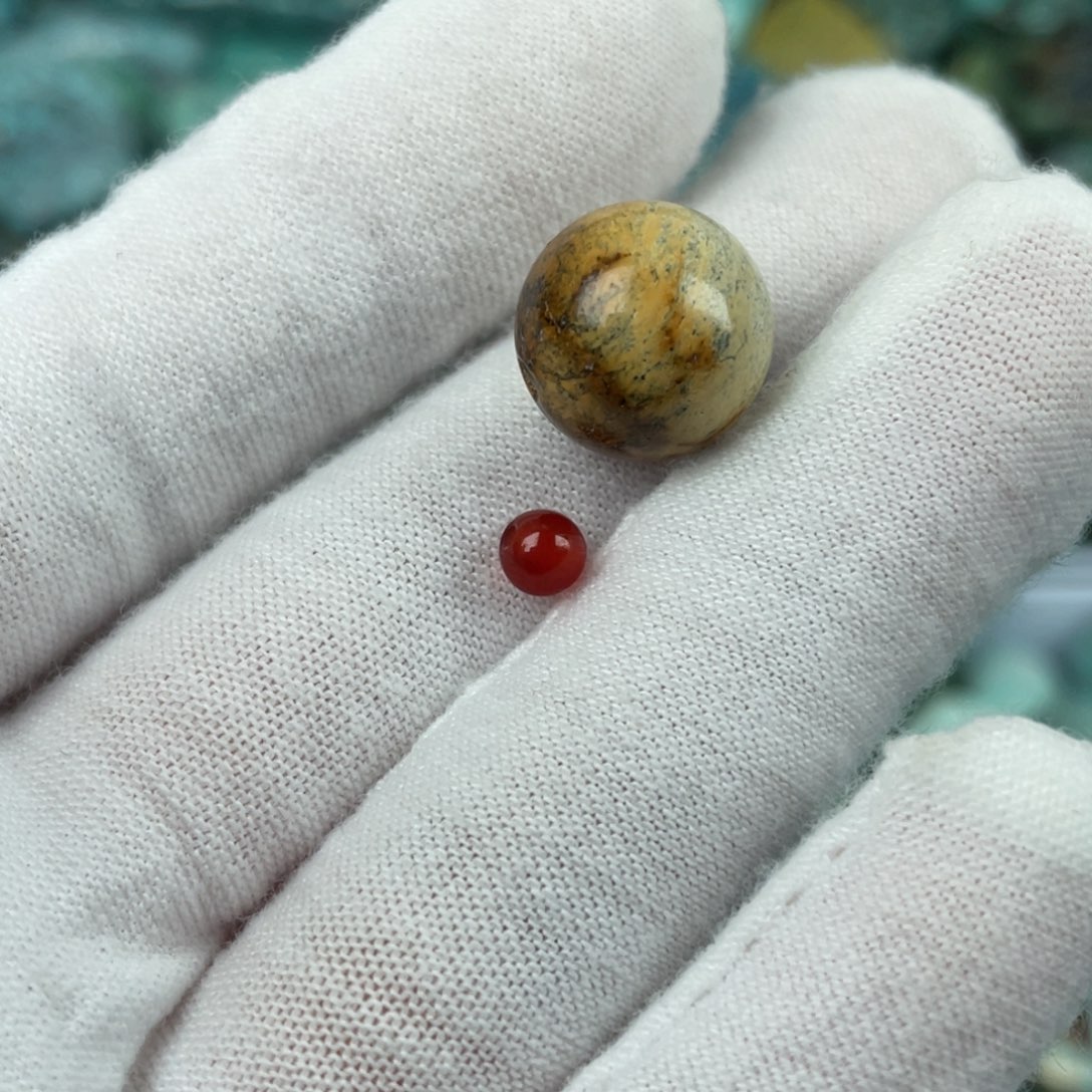 南红玛瑙未镶嵌配饰12.5