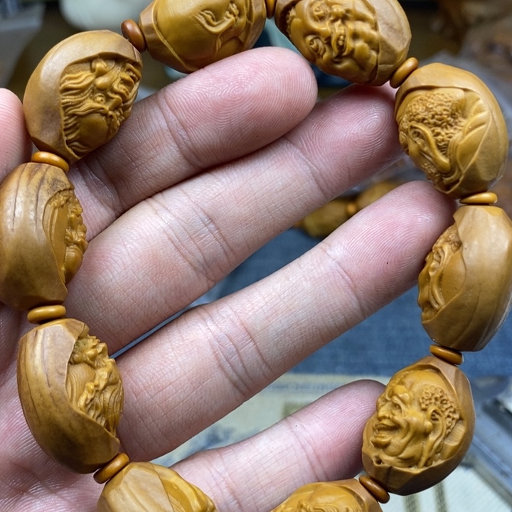 橄榄核手串/手链橄榄核雕工艺手串