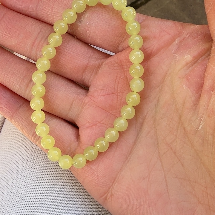 和田玉（黄玉）未镶嵌手链