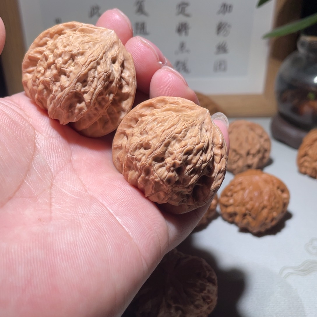 文玩核桃吊坠公子帽42