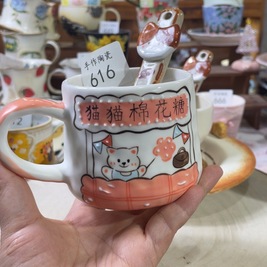 我***好景德镇手工陶瓷套装616