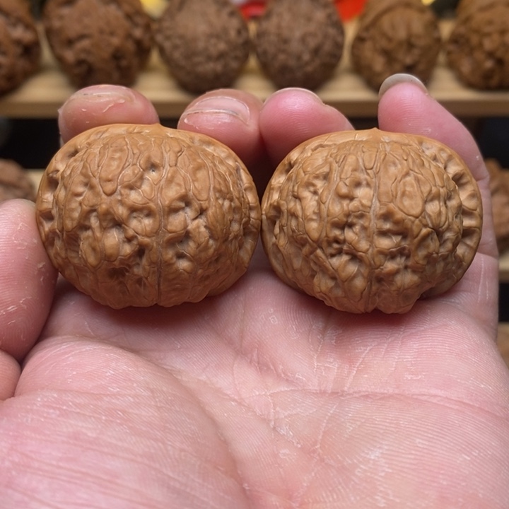 文玩核桃把件40乾隆磨