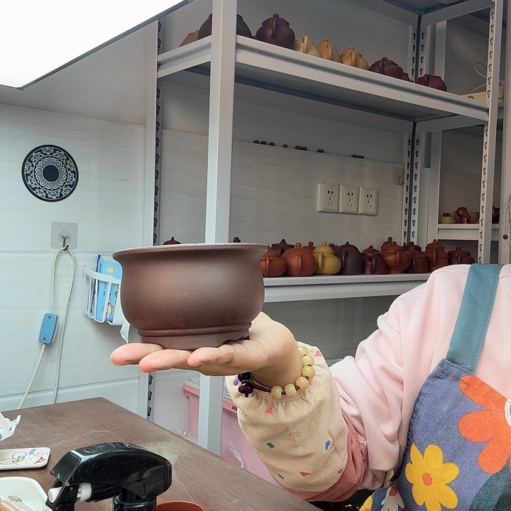 茶案紫泥花盆花盆