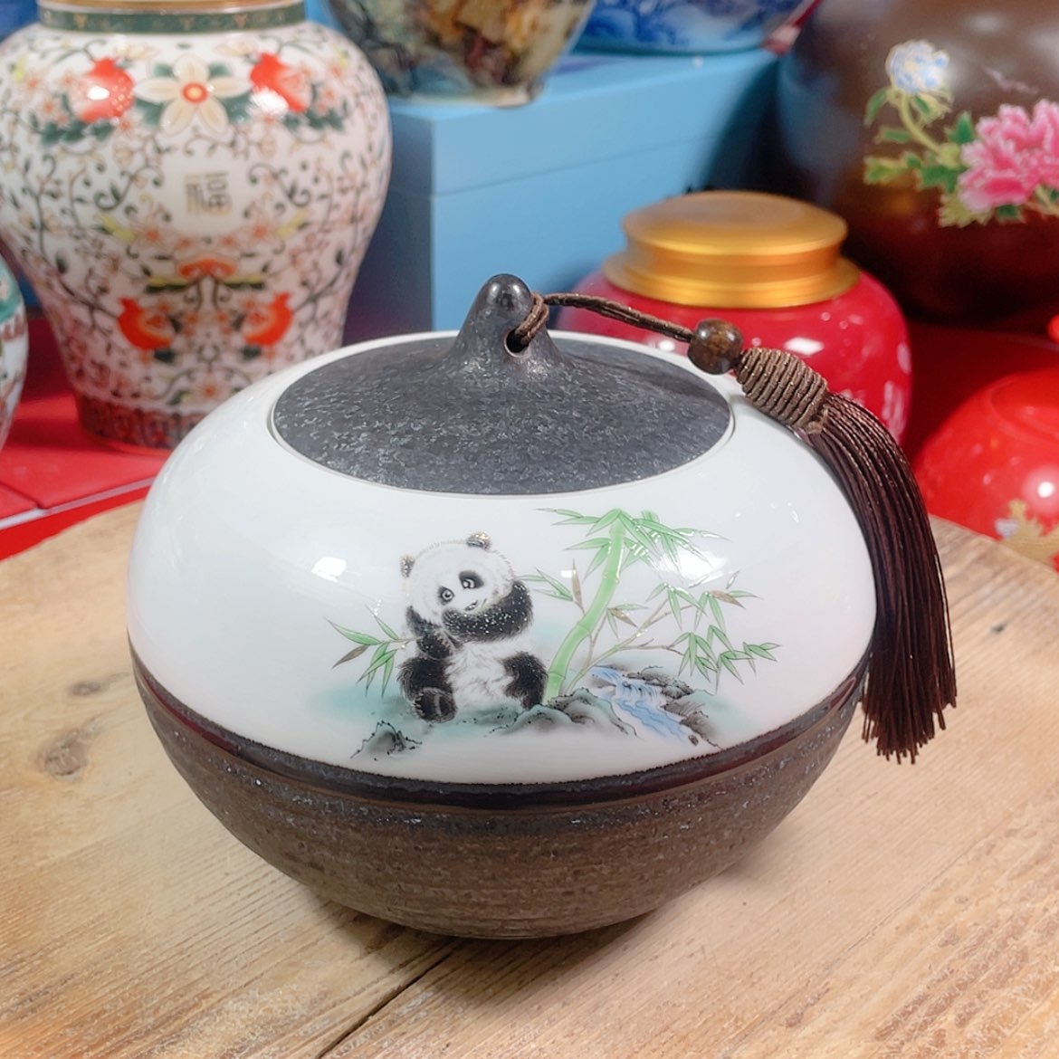 【闪购商品】罐陶瓷茶叶罐密封罐