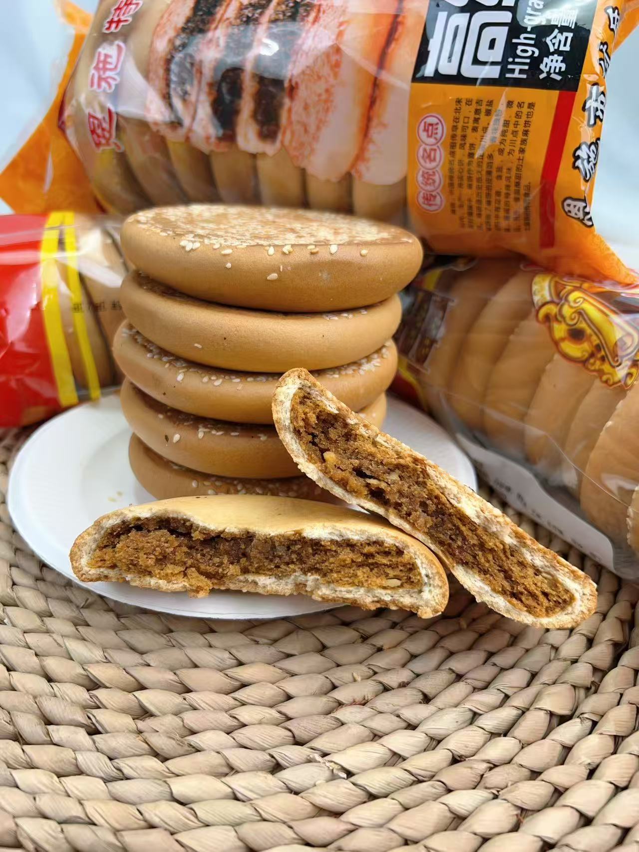 恩施特产老字号芝麻饼手工制作小时候的味道